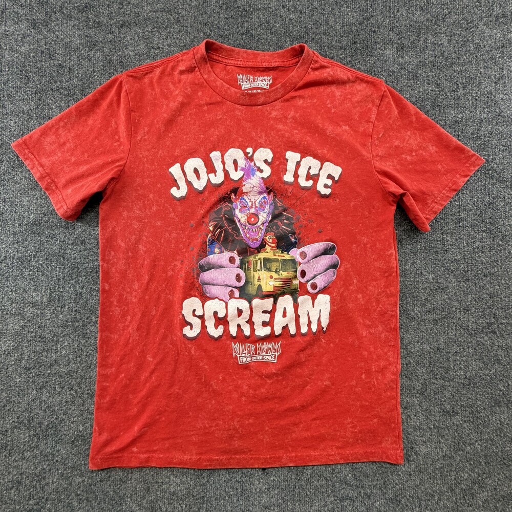 Killer Klowns From Outer Space Shirt Mens Medium Red Jojo's Ice Scream Tee